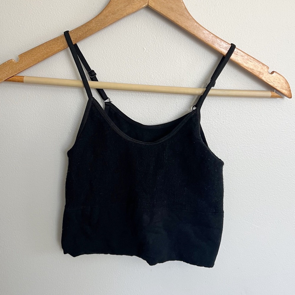 ❤️‍🔥ANTHROPOLOGY BLACK CAMI TANK TOP